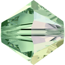Swarovski Crystal Bead 5328 5mm Chrysolite Aurore Boreale (238 AB)