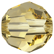Swarovski Crystal Bead 5000 4mm ReCreated Dark Jonquil (1407)