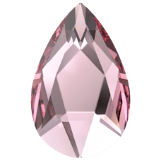 Swarovski Crystal Flatback 2303 8x5mm Light Rose (223)