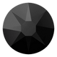 Swarovski Crystal Flatback ss40 Jet (280) Foiled