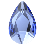 Swarovski Crystal Flatback 2303 8x5mm Sapphire (206) Foiled