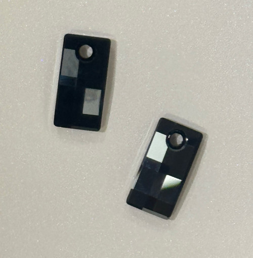 Swarovski Crystal Pendant 6696 20mm Jet Hematite (280 HEM)