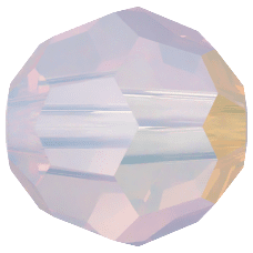 Swarovski Crystal Bead 5000 Rose Water Opal Shimmer (395 SHIM)