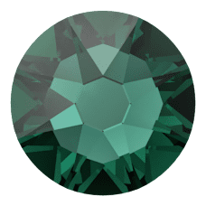 Swarovski Crystal Hotfix 2078 Emerald (205) Foiled