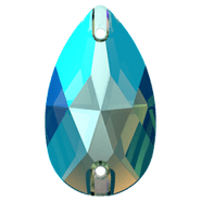 Swarovski Sew On 3230 Emerald Shimmer (205 SHIM)