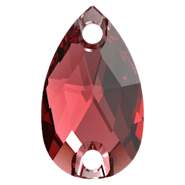 Swarovski Sew On 3230 Scarlet (276) Foiled