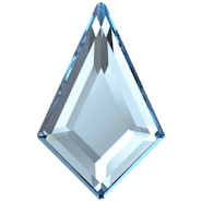Swarovski Flatback  2771 Aquamarine (202) Foiled
