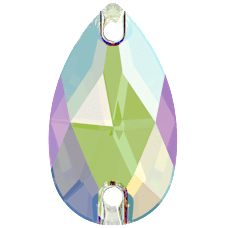 Swarovski Sew-on 3230 Erinite Shimmer (360 SHIM) Foiled