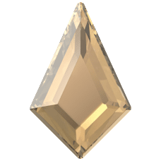 Swarovski Flatback 2771 Crystal Golden Shadow (001 GSHA) Foiled