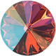Swarovski Crystal Rivolis Stone 1122 Light Siam Shimmer (227 SHIM) Foiled