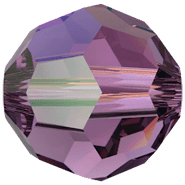 Swarovski Bead 5000 Amethyst Shimmer (204 SHIM)
