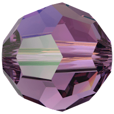 Swarovski Bead 5000 Amethyst Shimmer (204 SHIM)