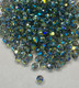 Swarovski Crystal Bead 5000 Black Diamond Aurore Boreale 2x (215 AB2)