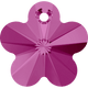 Swarovski Crystal Pendant 6744 Fuchsia (502)