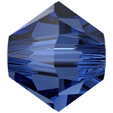 Swarovski Crystal Bead 5328 ReCreated Dark Sapphire (1404)