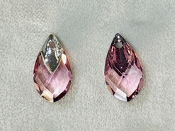 Swarovski Crystal Pendant 6565 Light Rose Light Chrome Z (223 LTCHZ)