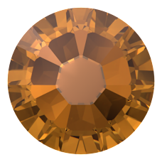 Swarovski Crystal Flatback 2058 Crystal Copper (001 COP) Foiled