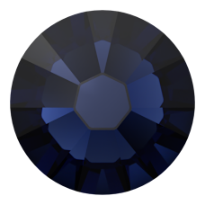 Swarovski Crystal Flatback 2058 Dark Indigo (288)