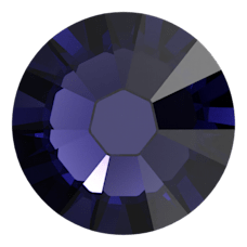 Swarovski Crystal Flatback 2058 Purple Velvet (277) Foiled