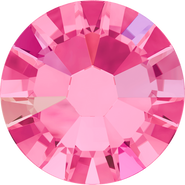 Swarovski Crystal Flatback 2058 Rose Aurore Boreale (209 AB) Foiled