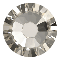 Swarovski Crystal Flatback 2058 Crystal Silver Shade (001 SSHA) Foiled