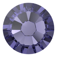 Swarovski Crystal Flatback 2058 Tanzanite (539) Foiled