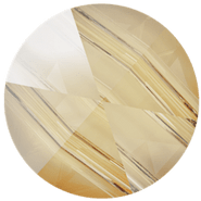Swarovski Crystal Bead 5062 Crystal Golden Shadow (001 GSHA)