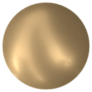 Swarovski Crystal Hotfix Pearl 2080/4 Crystal Vintage Gold Pearl (001 651) M-Foiled