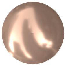 Swarovski Crystal Hotfix 2080/4 Crystal Rose Gold Pearl (001 769) M-Foiled