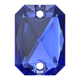 Swarovski Crystal Sew-On 3252 Majestic Blue (296) Foiled Swarovski Crystal Sew-On 3252 Majestic Blue (296) Foiled