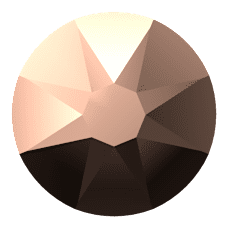Swarovski Crystal Flatback 2088 Crystal Rose Gold (001 ROGL) Foiled