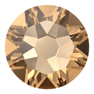 Swarovski Crystal Flatback 2088 Light Colorado Topaz (246) Foiled