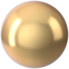 Swarovski Crystal Pearl 5810 Crystal Gold Pearl (001 296)