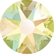 Swarovski Crystal Flatback 2088 Jonquil Aurore Boreale (213 AB) Foiled