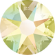 Swarovski Crystal Flatback 2088 Jonquil Aurore Boreale (213 AB) Foiled