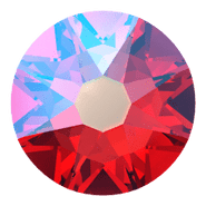 Swarovski Crystal Flatback 2088 Light Siam Shimmer (227 SHIM)