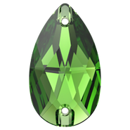 Swarovski Sew-On 3230 Fern Green (291) Foiled