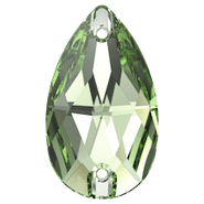 Swarovski Sew-On 3230 Peridot (214) Foiled