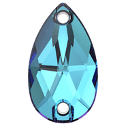 Swarovski Sew-on 3230 Crystal Bermuda Blue (001 BB) Foiled