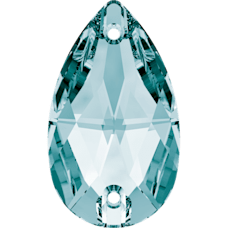 Swarovski Sew-on 3230 Light Turquoise (263) Foiled