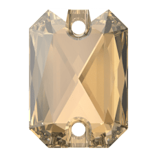Swarovski Sew-On 3252 Crystal Golden Shadow (001 GSHA) Foiled