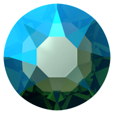 Swarovski Hotfix 2078 Emerald Shimmer (205 SHIM) Foiled