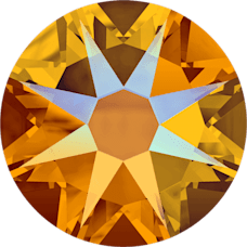 Swarovski Hotfix 2078 Tangerine Shimmer (259 SHIM) Foiled