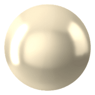 Swarovski Hotfix Pearl 2080/4 Crystal Cream Pearl (001 291) Foiled