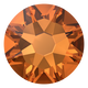 Swarovski Flatback 2088 Dark Orange (1202) Foiled