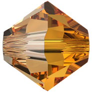 Swarovski Bead 5328 - 4mm, Dark Orange (1202), 48pcs