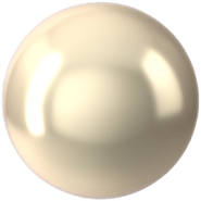 Swarovski Hotfix Pearl 2080/4 Crystal Creampearl (001 291) M-Foiled