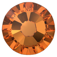 Swarovski Flatback 2058 Dark Orange (1202) Foiled