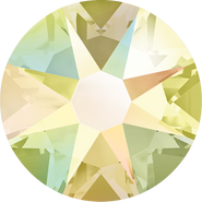 Swarovski Flatback 2088 Jonquil Aurore Boreale (213 AB) Foiled