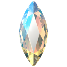 Swarovski Flatback 2201 Crystal Shimmer (001 SHIM) Foiled